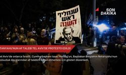 Netanyahu’nun af talebi Tel Aviv’de protesto edildi