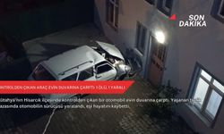 Kontrolden çıkan araç evin duvarına çarptı: 1 ölü, 1 yaralı