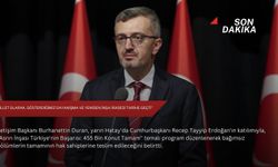 “Millet olarak, gösterdiğimiz dayanışma ve yeniden inşa iradesi tarihe geçti”