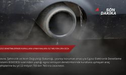 Egzoz denetimlerinde kurallara uymayanlara 13,7 milyon lira ceza