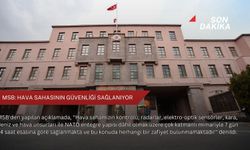 MSB: Hava sahasının güvenliği sağlanıyor