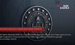 MEB: 612 bin çocuğun okula gitmediği iddiası gerçeği yansıtmıyor