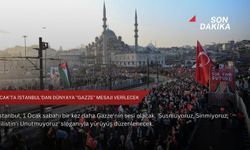 1 Ocak'ta İstanbul'dan dünyaya "Gazze" mesajı verilecek