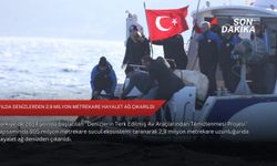 11 yılda denizlerden 2,9 milyon metrekare hayalet ağ çıkarıldı
