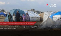 İsrail'in Gazze'ye saldırılarında can kaybı 70 bin 667'ye yükseldi