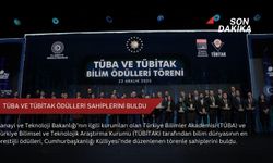 TÜBA ve TÜBİTAK ödülleri sahiplerini buldu