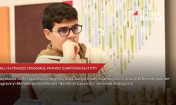 Milli satranççı Erdoğmuş, Fransız şampiyonu mat etti
