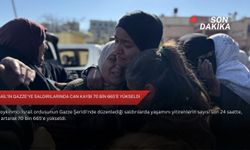 İsrail'in Gazze'ye saldırılarında can kaybı 70 bin 665'e yükseldi