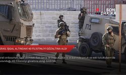 İsrail işgal altındaki 40 Filistinliyi gözaltına aldı