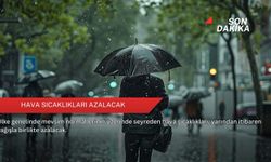 Hava sıcaklıkları azalacak