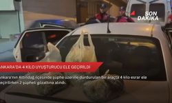 Ankara'da 4 kilo uyuşturucu ele geçirildi