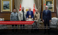 Cumhurbaşkanı Erdoğan, Filistinli Rajab'ın aile fertlerini kabul etti