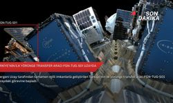 Türkiye'nin ilk yörünge transfer aracı FGN-TUG-S01 uzayda