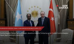 Cumhurbaşkanı Erdoğan, Somali Cumhurbaşkanı Mahmud'u kabul etti