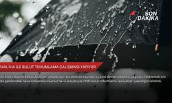 İran, İHA ile bulut tohumlama çalışması yapıyor