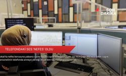 Telefondaki ses 'nefes' oldu