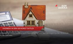 Kasımda 141 bin 100 konut satıldı