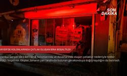 Sarıyer'de kolonlarında çatlak oluşan bina boşaltıldı