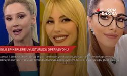 Ünlü spikerlere uyuşturucu operasyonu