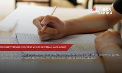 2026 sınav takvimi: YKS, KPSS ve LGS ne zaman yapılacak?