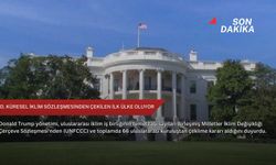 ABD, küresel iklim sözleşmesinden çekilen ilk ülke oluyor