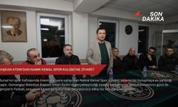 Başkan Aydın’dan Namık Kemal Spor Kulübü’ne ziyaret