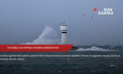 İstanbul'da fırtına etkisini sürdürüyor