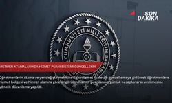 Öğretmen atamalarında hizmet puanı sistemi güncellendi