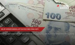 Gelir vergisi mükellefi sayısı 3 milyonu aştı