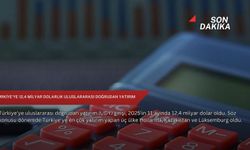 Türkiye'ye 12,4 milyar dolarlık uluslararası doğrudan yatırım