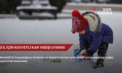 3 il için kuvvetli kar yağışı uyarısı
