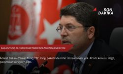 Bakan Tunç: 12. Yargı paketinde infaz düzenlemesi yok