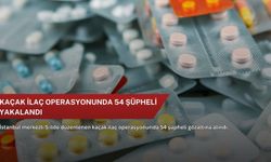 Kaçak ilaç operasyonunda 54 şüpheli yakalandı