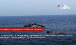 Gambiya açıklarında onlarca kişi denizde kayboldu