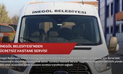 İnegöl Belediyesi’nden ücretsiz hastane servisi