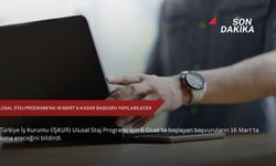 Ulusal Staj Programı'na 16 Mart'a kadar başvuru yapılabilecek