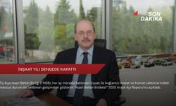 İnşaat yılı dengede kapattı
