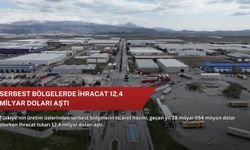 Serbest bölgelerde ihracat 12,4 milyar doları aştı