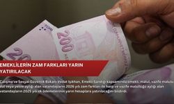 Emeklilerin zam farkları yarın yatırılacak
