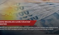 Genç mezunlara 3,8 milyarlık KGF desteği