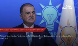 AK Parti Sözcüsü Çelik, partisine katılan milletvekillerini tebrik etti