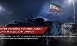 Suriye ordusu ilk askeri birliklerin girmeye başladığını duyurdu