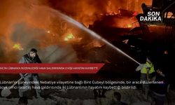 İsrail’in Lübnan’a düzenlediği hava saldırısında 2 kişi hayatını kaybetti