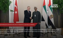 Cumhurbaşkanı Erdoğan BAE Devlet Başkanı Al Nahyan ile görüştü