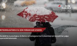 Meteoroloji'den 3 il için yoğun kar uyarısı