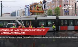 İstanbul'da Kabataş-Bağcılar Tramvay Hattı'nda teknik arıza