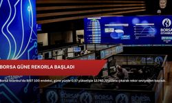 Borsa güne rekorla başladı