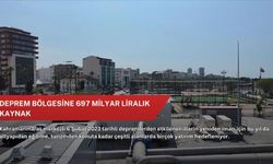 Deprem bölgesine 697 milyar liralık kaynak