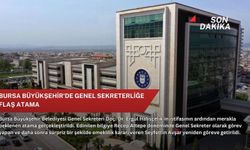 Bursa Büyükşehir'de Genel Sekreterliğe flaş atama
