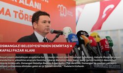 Osmangazi Belediyesi’nden Demirtaş’a kapalı pazar alanı